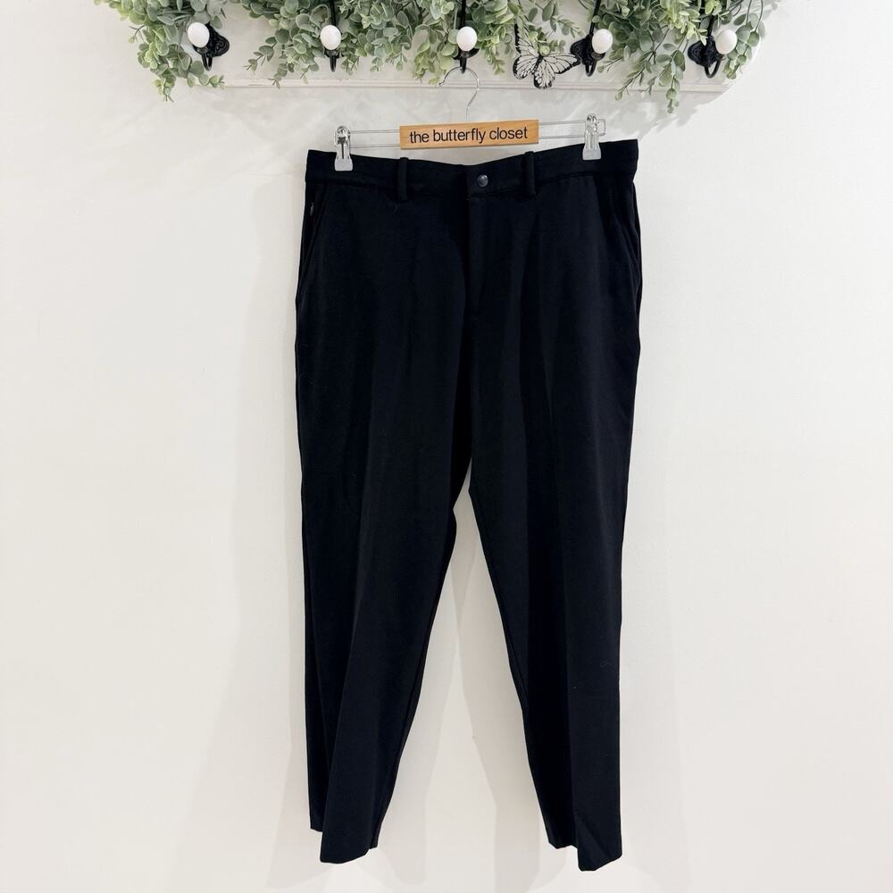 Quince Men’s Black Straight Workwear Pants Size 34-28 124819